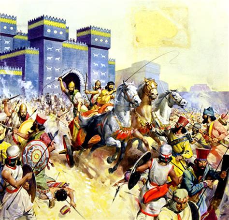 when was babylon destroyed|when did persia defeat babylon.